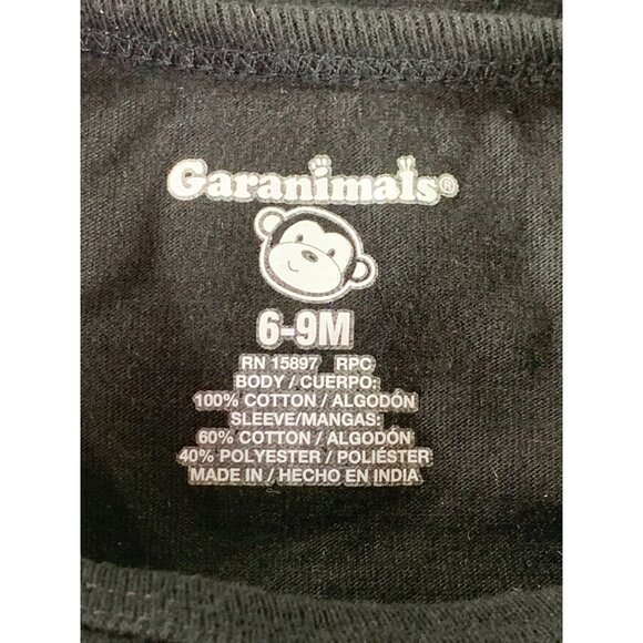 Garanimals Baby 6-9M Frankenstein Sleep Play Bodysuit 2 pc Set Halloween Green - Picture 5 of 16